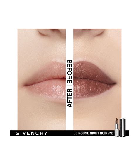 givenchy 03 night in gold|Givenchy Le Rouge Night Noir Lipstick .